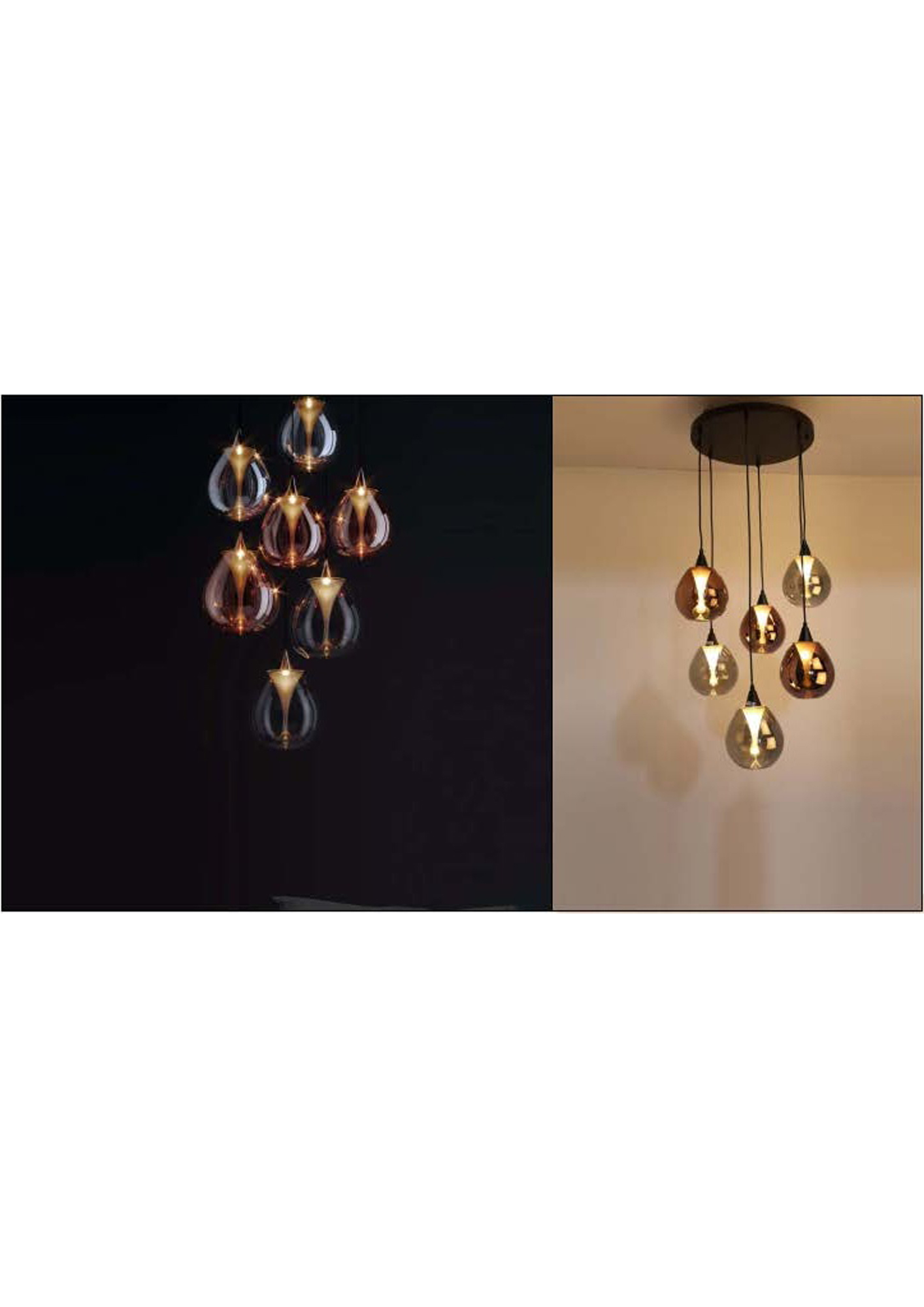 Beyond Lights - Glass Pendant Lamp- GL